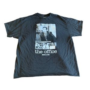 The Office Graphic Tee Unisex size XL Black